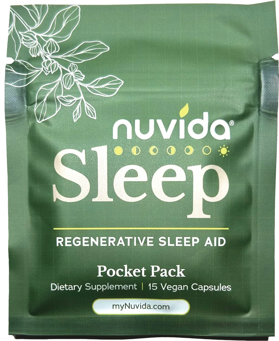 NuVida Sleep Pocket Pack, 15 vegan capsules